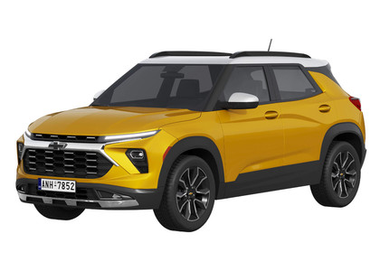 Ворсовые коврики на Chevrolet TrailBlazer III 2019 - 2025 в Волгограде