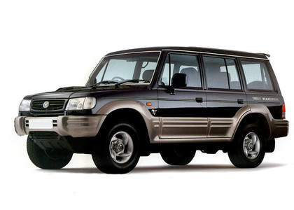 Ворсовые коврики на Hyundai Galloper II 1997 - 2003 в Волгограде