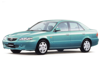 Ворсовые коврики на Mazda Capella VII 1997 - 2002 в Волгограде