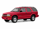 Ворсовые коврики на Chevrolet Blazer 1994 - 2005 в Волгограде