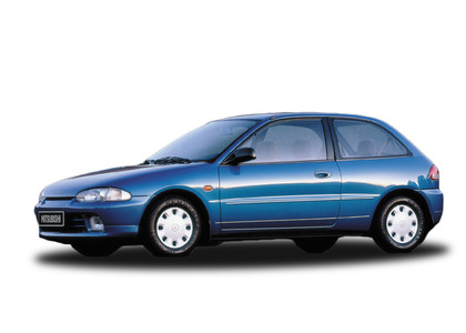 Ворсовые коврики на Mitsubishi Colt IV 1992 - 1996 в Волгограде